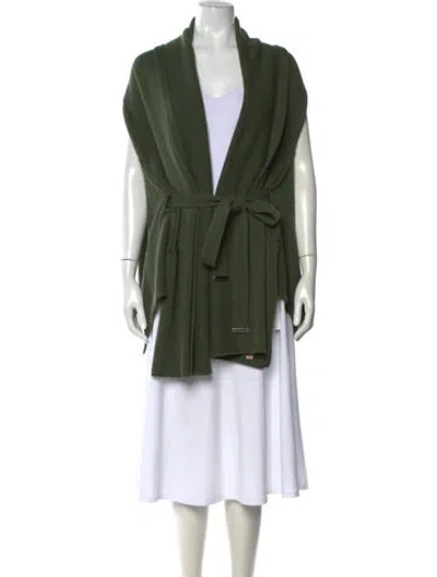 Pre-owned Escada Wool Sweater In Green