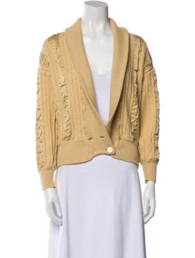 Pre-owned Escada Wool Sweater In Neutral