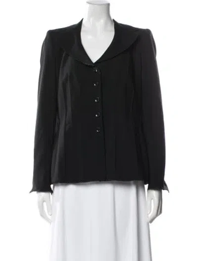 Pre-owned Escada Wool W/ Tags In Black