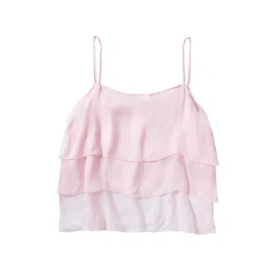 Escale Women's Pastel Pink Layered Top