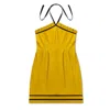 Escale Women's The Soleil Halter Dress – Mustard Yellow In Yellow