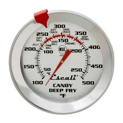 Escali Ahc1 Candy Deep Fry Dial Thermometer In Silver