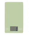 Escali Arti Classic Up To 15lbs. Glass Digital Kitchen Scale And 50% Larger Display In Green