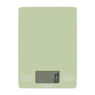 Escali Arti Glass Digital Food Scale In Green