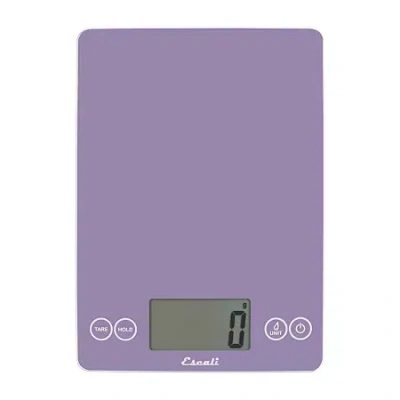 Escali Arti Glass Digital Food Scale In Purple