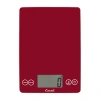 Escali Arti Glass Digital Food Scale In Red