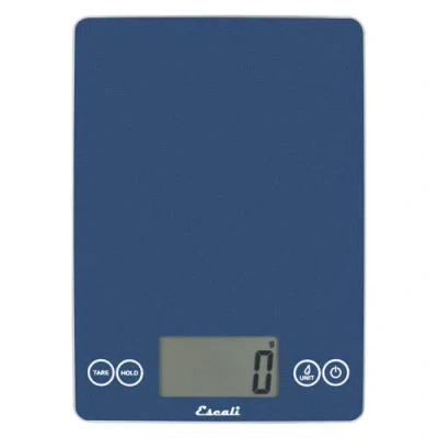 Escali Arti Glass Digital Scale In Blue
