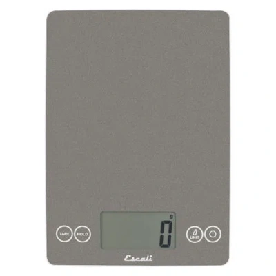 Escali Arti Glass Digital Scale In Gray