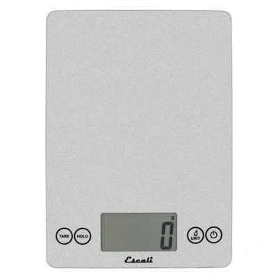 Escali Arti Glass Digital Scale In Silver