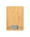 Escali Arti 15 Lbs Digital Kitchen Scale In Brown