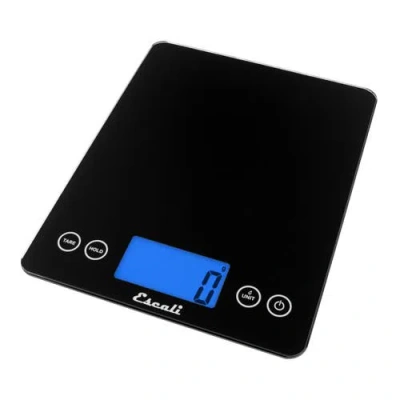 Escali Arti Xl Glass Digital Scale In Black