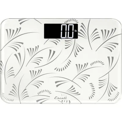 Escali Compact Body Scale In White