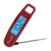 Escali Compact Folding Digital Thermometer In Red