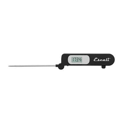 Escali Dh3 Folding Digital Thermometer In Black