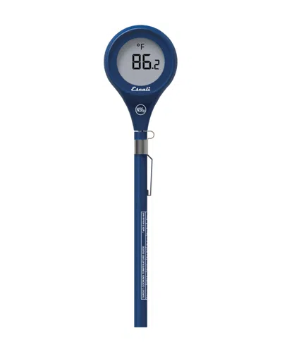 Escali Easy Read 7.42" Waterproof Digital Thermometer In Blue