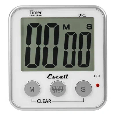 Escali Extra Large Display Timer In White