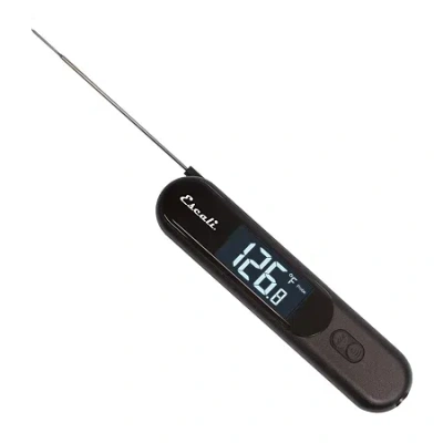 Escali Infrard Surface & Folding Probe Digital Thermometer In Black