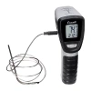 Escali Infrared Surface & Probe Digital Thermometer In Black