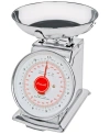Escali Mercado Dial Scale With Bowl In Metallic
