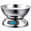 Escali Rondo Stainless Steel Food Scale In Silver