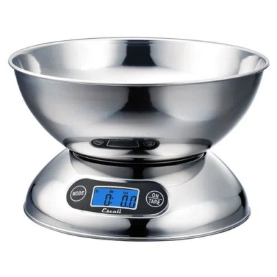 Escali Rondo Stainless Steel Scale In Silver