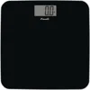 Escali Slim Glass Bathroom Scale In Black