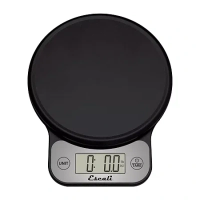 Escali Telero Digital Kitchen Scale In Black