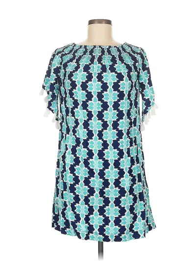 Pre-owned Escapada Casual Dress In Blue
