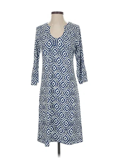 Pre-owned Escapada Casual Dress In Blue