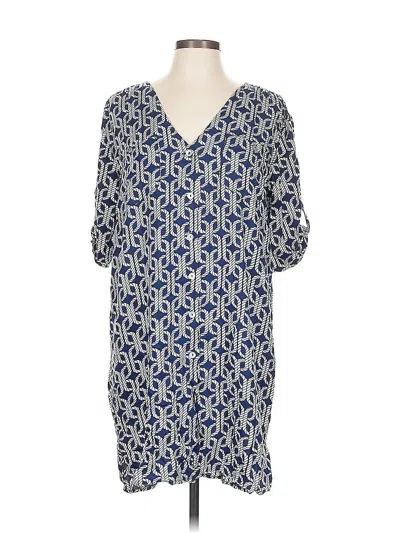 Pre-owned Escapada Casual Dress In Blue