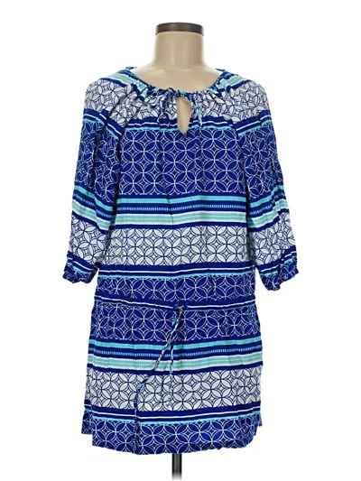 Pre-owned Escapada Casual Dress In Blue