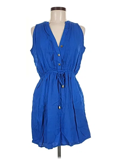 Pre-owned Escapada Casual Dress In Blue