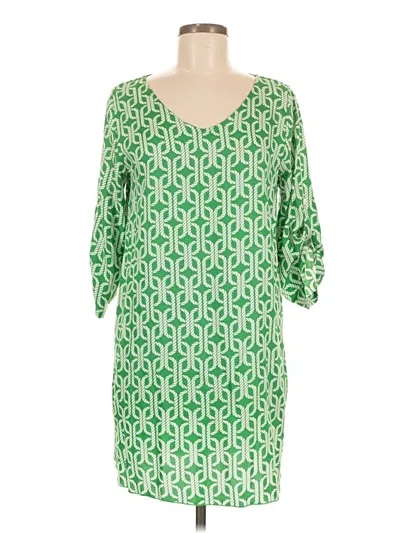 Pre-owned Escapada Casual Dress In Green