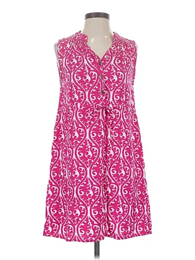Pre-owned Escapada Casual Dress In Pink