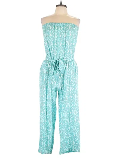 Pre-owned Escapada Jumpsuit In Teal