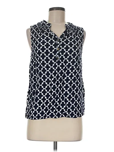 Pre-owned Escapada Sleeveless Blouse In Blue