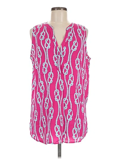Pre-owned Escapada Sleeveless Blouse In Pink