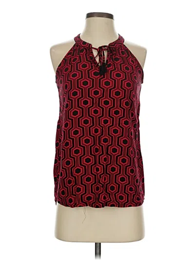 Pre-owned Escapada Sleeveless Blouse In Red