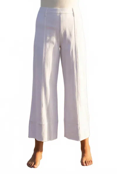 Escape By Habitat Comfort Knit Denim Crop Jeans In White