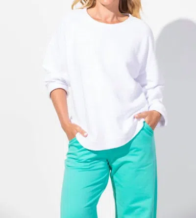 Escape By Habitat Cool Breeze Terry Pullover In White