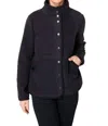Escape By Habitat Frosted Polar Fleece Vail Jacket In Black In Black