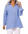 Escape By Habitat Laguna Shirt In Riviera In Multi