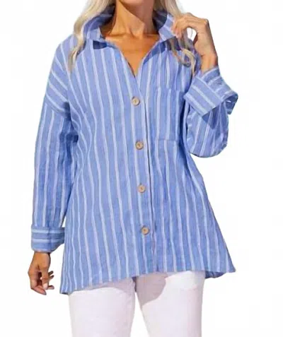 Escape By Habitat Laguna Shirt In Riviera In Multi