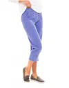 Escape By Habitat Poplin Capri Pants In Baja Blue In Blue
