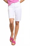 Escape By Habitat Salt Wash Cotton Seaside Shorts In White In White