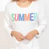 Escape By Habitat Summer Sweater In White