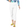 Escape By Habitat Sunwashed Island Capri In White In White