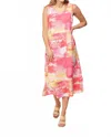 Escape By Habitat Surf Beach Dress In Watermelon In Pink