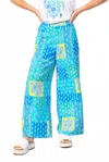 Escape By Habitat Vacay Pant Paisley Patch In Riveria In Multi