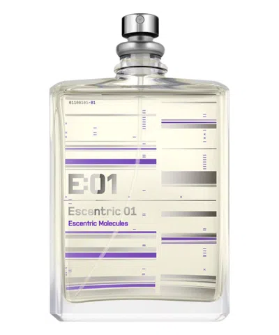 Escentric Molecules Escentric 01 Eau De Toilette 100 ml In Transparent